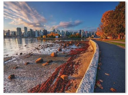 Puzzel Für Erwachsene Jigsaw Puzzle 1000，Kanada, Vancouver，DIY Papp Puzzle Einzigartiges Geschenk（38x26cm-597