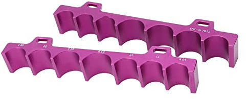 Pssopp Suspension Vise Soft Jaw Clamp Block for Rear Damper Front Fork Repair, Aluminum Alloy Material Bicycle Maintenance Tools