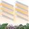 Niello 8PCS T5 Pflanzenlampe, 42cm LED Grow Lampe für Zimmerpflanzen Vollspektrum, 660nm/3000K/6500K Pflanzenlicht mit Reflektor/Daisy Chain fur Aussaat, Gewaechshaus, Grow Shelves