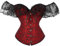 Sunfashion Karneval 2025 Moulin Rouge Kostüm Damen Korsett Damen Bauchweg Princess Corset Damen Vollbruste Corsage Korsett Top Piraten Rock Fasching Damen