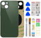 Phoupair Ersatz-Rückglas für iPhone 13, 15,5 cm (6,1 Zoll), mit Reparaturset und Installationsanleitung (Grün)
