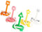 Happyyami 1 Satz Ringspiel für kinderspielzeug Kindergeburtstag Family Game familienspiel Ringwurfspiel für Wurfspiel auf Tierholzbasis Wurfspiel hölzern