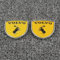 dsetryj Auto Emblem, für Volvo XC 60 XC 90 S90 40 V60 Aufkleber Abzeichen Buchstaben embleme Zeichen Badge Sticker selbstklebend Zubehör,2pcs/B