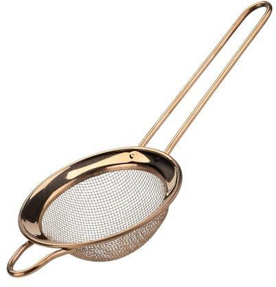 Dr. Oetker Passoire de cuisine en maille serrée, passoire à tamiser en acier inoxydable, tamis à farine, sucre en poudre, filtre alimentaire, taille 10 cm