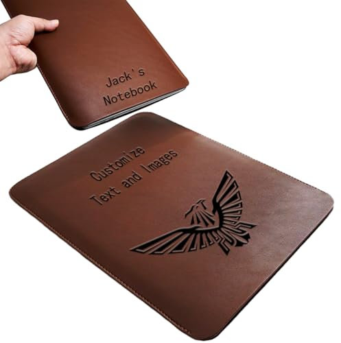 Funda personalizada para laptop de 13 pulgadas compatible con MacBook Air M4 M3 M2 M1, funda de piel personalizada de 13 a 15 pulgadas para Lenovo, HP, Dell, Asus Notebook (personalizable)