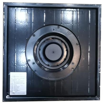 uikios 15 W solarbetriebener Ventilator ohne Batterie, wetterfeste PC-Schale für Schuppen, Gewächshäuser, Kabinen