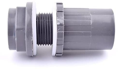 Clapet anti-retour pivotant en PVC pour eau, Raccords de tuyaux en PVC for irrigation de jardin, entrée et sortie d'aquarium, plusieurs tailles(Inner Dia 40mm)