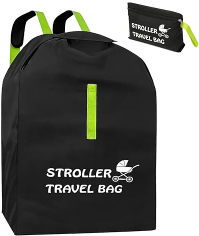 Transporttasche Kinderwagen Flugzeug, Kinderwagentasche Flugzeug, Flugzeug Buggy Tasche, Wasserdichte Kinderwagen Reisetasche aus Oxford Stoff, Wasserdicht Aufbewahrungstasche für Buggy Kindersitz