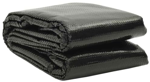 Pellicola solare galleggiante per piscine rettangolari, pellicola solare rettangolare per piscina 975 x 488 cm, colore nero per piscine, pellicola solare per piscine in PE