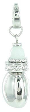 Fossil Damen-Anhänger Bead Edelstahl Amazonit Türkis JF85921040