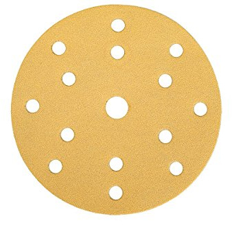 MIRKA 2361109918 Gold grip, 150mm, 15 Holes, grain P180 - Packing units 100