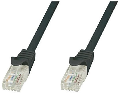Techly Professional 029600 Cavo di Rete Patch in Rame Cat.6 Nero UTP 2m Nero