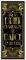 musykrafties Goldenen 1920er Gatsby Themenparty Türabdeckung 72x30 Zoll - Dance on The Table