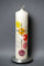 Taufkerze/Kommunionkerze 25 x 6 cm, inklusive Beschriftung ! R-129