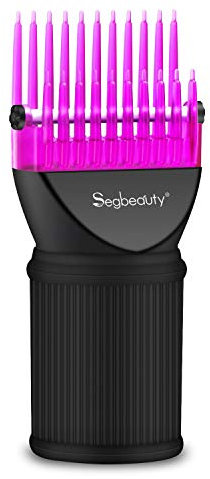 Kammaufsätze für Haartrockner Kamm Zubehör, Segbeauty Haar Gebläse Konzentrator Düsenbürste Anhänge, Friseur Salon Styling Werkzeug für Feines, Gewelltes, Lockiges, Natürliches Haar