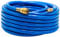 AWM Druckluftschlauch inkl. Schnellkupplung 1/4 Druckschlauch Luftschlauch Gewebeschlauch (6 x 12 mm, blau, 5 Meter)