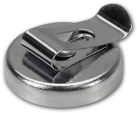 Magnetischer Gürtelklipp Mini Werkzeughalter Ø32mm, Magnet-Clip als Werkzeughalter, Gürtel-Clip magnetisch