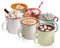 Comfify Set di 6 tazze di caffè vintage in ceramica multicolore - Tazze da campeggio smaltate - 350ml - Adatte per microonde e lavastoviglie - Tazze decorative per le vostre bevande preferite