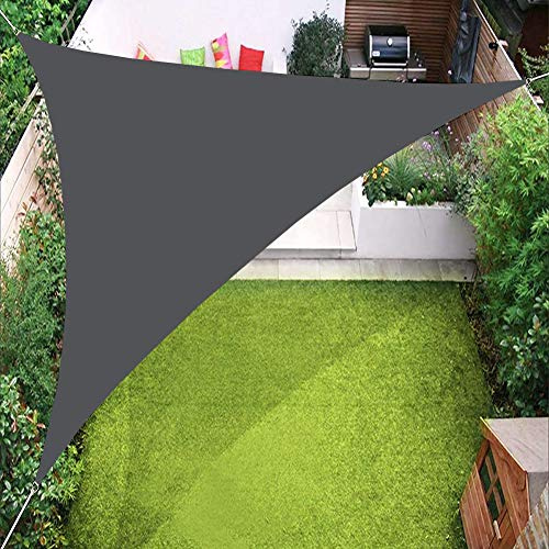 PENGMAI Sun Shade Sails Triangle UV Block Canopy Awning Cover for Patio Backyard Lawn Garden Yard Outdoor Activities