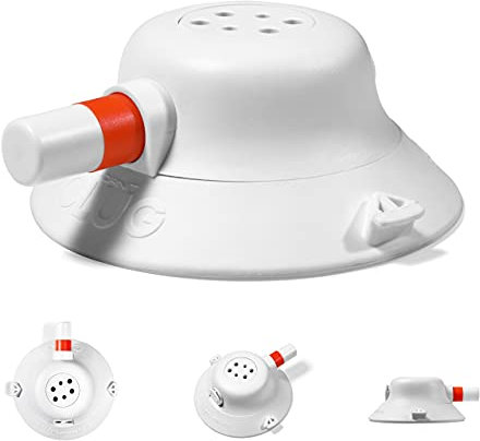Fixation ventouse VACUUM MOUNT - blanc/orange