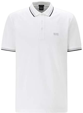 BOSS Prime Polo, Blanc 100, XXL Homme