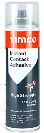 TIMCO Spray adesivo a contatto istantaneo - 500 ml