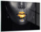 ARTTOR Wandbilder Dekoration Wohnzimmer Gold Mund Schwarz Bilder auf Glas 120x80cm Glasbild Schlafzimmer Küche Deko Wand Kunstdruck Art Groß XXL Wanddeko Bild im Glas Modern Wall Decor GAA120x80-4460
