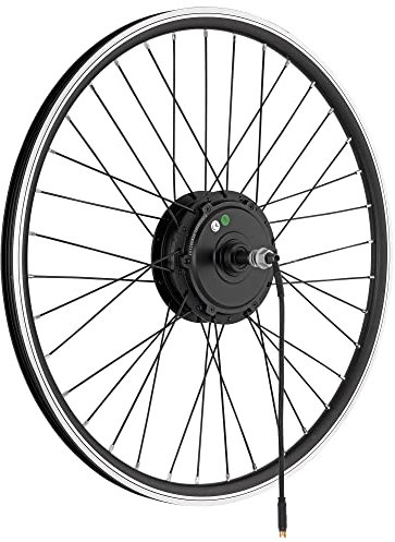 windmeile | E-Bike Nabenmotor Hinderrad, eingespeicht, Schwarz, 28', 36V/500W, E-Bike, Elektro Fahrrad, Pedelec