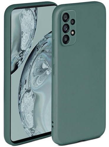 ONEFLOW Soft Case für Samsung Galaxy A53 5G Hülle aus Silikon mit Kameraschutz, Silikonhülle mit erhöhtem Schutz fürs Display, Backcover Schutzhülle, weiche Handyhülle, Petrol
