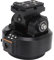Testa per Treppiede Panoramica Rotante Motorizzata, Testa Panoramica Inclinabile con Telecomando Wireless 2.4G e Supporto per Telefono, Carica Fino a 2 Kg, per Fotocamere DSLR,