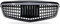 Auto Front Kühlergrille für Mercedes Benz E Class W212 2009 2010 2011 2012 2013, Frontstoßstange Radiator Kühlergrille, Mittelnetz Grilles Racing Grill, Auto Styling Zubehör,Black