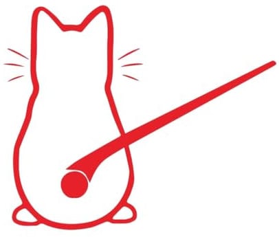 EIOLWJIEO Easy Installation Rear Window Wiper Decal With Non-fading Waterproof Cool Style PET Waterproof Boat Graphics Decals, red