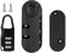 2 Piezas Candado con Contraseña para Equipaje, 3 Dígitos Contraseña Código Maleta Cerradura Duradero Candado de Combinación para Seguridad de Equipaje de Viaje Ideal para Mochilas Maletas Casillero