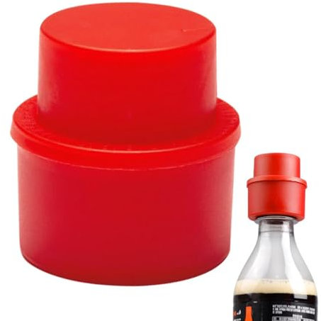 Soda Pump Fizz Keeper | Tappi per Bottiglie di Soda | per Mantenere frizzanti | da Picnic Portatili e Gadget da Spiaggia - Coperchi riutilizzabili per Birra e Limonata
