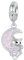 NINGAN 925 Sterling Silber Charme Mond Katze Anhänger Perle kompatibel mit Frauen Armband Perle Australischer Schatz Charme, Familie und Freunde Geburtstagsgeschenke