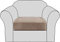 Sofa überzug Sofabezug, Stretch-Samt, Couch-Kissenbezug, Plüsch-Kissenbezug für Sessel, Zweisitzer, Sofakissen, Möbelschutz, Sitzkissen, Sofabezug mit elastischer Unterseite, waschbar (Taupe, 1 Stück