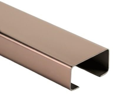 MOHUIED Cable Trunking Stainless steel Floor Cord Management Kit,Corduct,Cord Protector,Wire Organizer and Hider,Cable Cover Concealer Floor Cord Cover(2pcs Stainless steel,40X20mm)