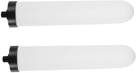 Tofficu 2 Pezzi filtro depuratore d'acqua in acqua potabile purificatore acqua Filtrazione dell'acqua sostituzione del filtro dell'acqua del filtro dell'acqua plastica Beige