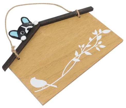 GOOHOCHY Retro Holz Schild Hängendes Türdeko Schild Aus Holz Für Innen Und Außenbereich Vintage Stil Zur Dekoration Von Haustüren Wänden Und Mehr Für Einladendes Zuhause