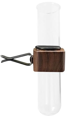 Luckxing Auto-Vasen-Clip, Reagenzglas Vase Auto Lüftungsschlitz Blumenvasen Halter, Glashalter-Fresh Plants, Auto-Blumenvasen-Clip Für Lüftungsschlitze, Auto-Klimaanlagen-Auslass