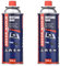 2 Silver Match Cartuchos de Gas Butano 220g para Hornillos y Quemadores, Compatible con CP250 y la Mayoría de Hornillos de Camping
