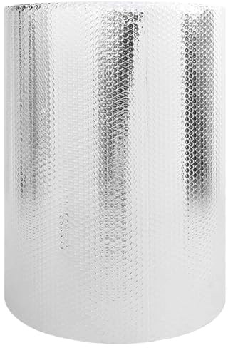 Isolant Thermique, Rouleau Isolant pour Radiateur Réflecteur Protection Thermique pour Radiateur Argenté 5x0.6 m