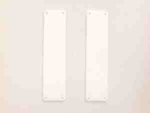 Clear door plate (pair)
