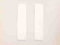 Clear door plate (pair)