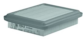 MAHLE LX 591 Luftfilter - für Mitsubishi Pajero Pinin I (H6W, H7W), u.a. | Kompatibel mit: CHRYSLER SEBRING Coupe, MAZDA XEDOS 9, MITSUBISHI ECLIPSE II, GALANT VII, GALANT VII Stufenheck