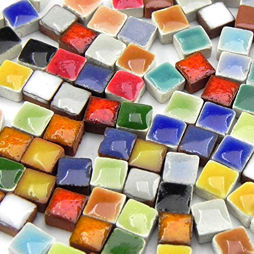 Mini Mosaïque (5x5x3mm), 1000 tesselles, Multicolore, MXAL