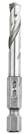 kwb HSS Metallbohrer Ø 6 mm 421106 (mit 1/4 Sechskantschaft, E 6,3)