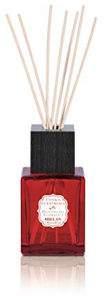 Helan, Tonka & Pepe Rosa, Profumatore per Ambienti, Profumo Ambiente con Bastoncini per Diffusori in Legno Profumati, Calda Atmosfera per la Casa - Idee Regalo Profumatori Ambiente 250ml Made in Italy