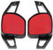Overdrive-Racing Schaltwippen Verlängerung Kompatibel mit Seat Leon III 5F Cupra Ibiza Ateca Arona Exeo ST Alhambra Typ-A Alu Schwarz