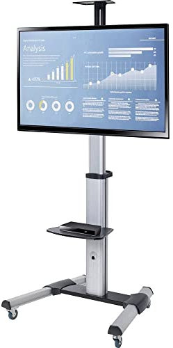 SpeaKa Professional PREM-LINE XL FS10S-46T TV-Rollwagen 94,0 cm (37) - 177,8 cm (70) Neigbar, Rotierbar, Höhenverstel